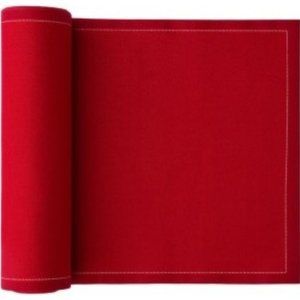 West Elm 100% Cotton Reusable Placemats Lipstick Red Valentine's Eco Friendly